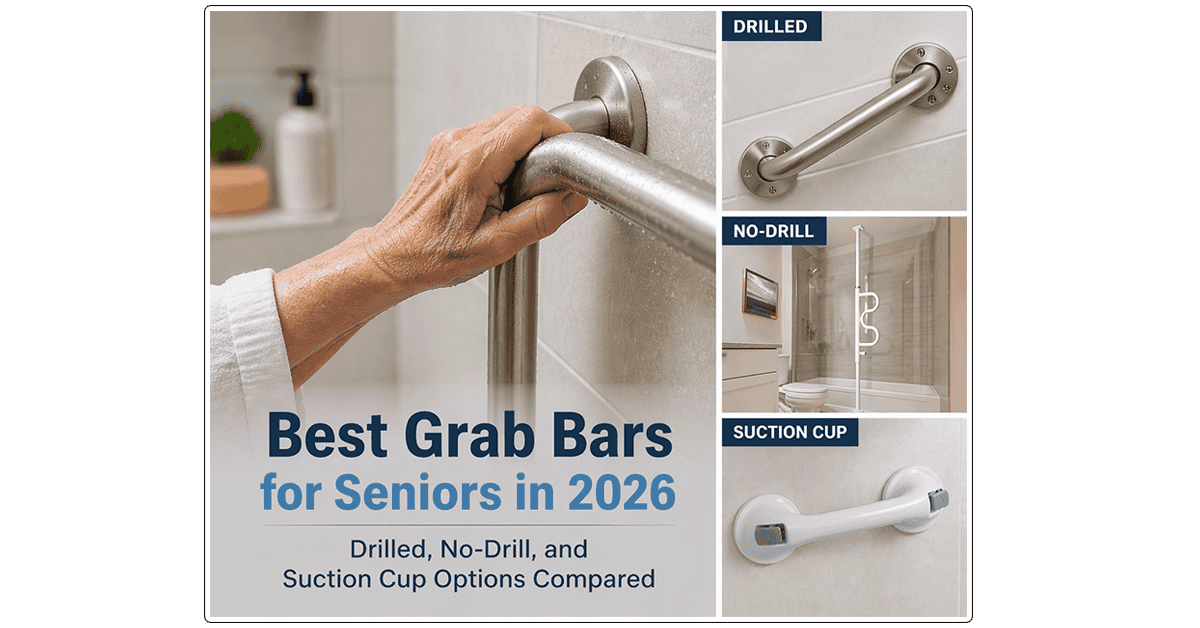 Best Grab Bars for Seniors in 2026
