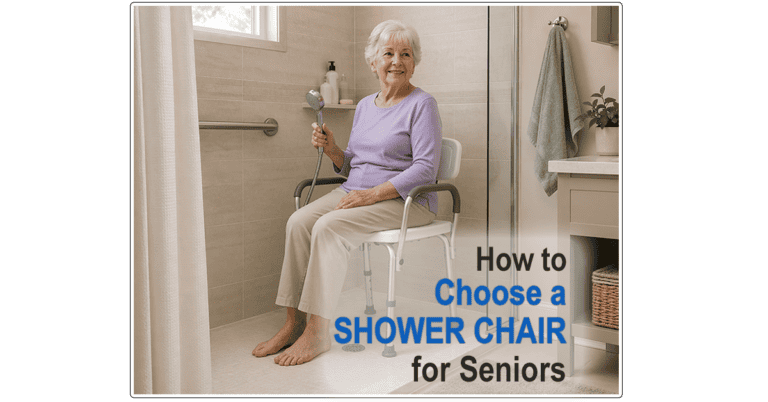 How to Choose a Shower Chair for Seniors