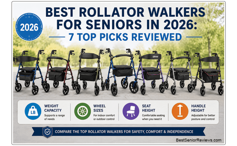 best rollator walkers for seniors