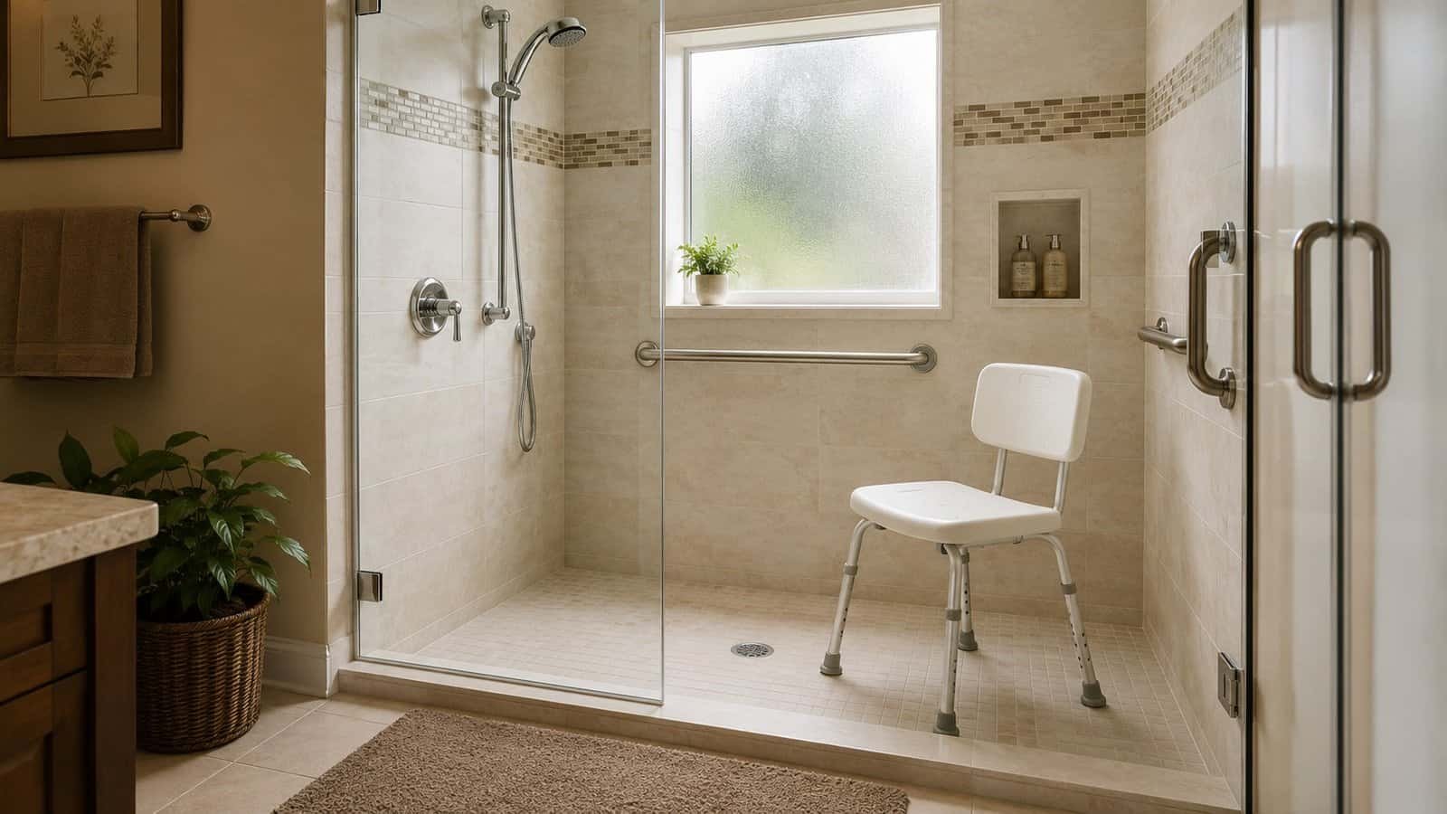 how to choose a shower chair for seniors